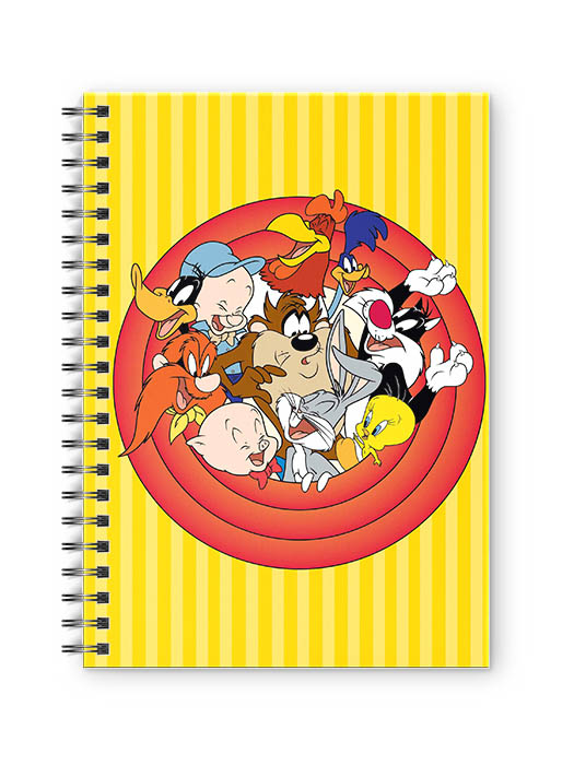 Looney Tunes Gang - Looney Tunes Official Spiral Notebook
